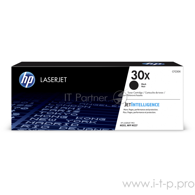 Тонер-картридж HP 30X High Capacity Black Original LaserJet Toner Cartridge (CF230X)