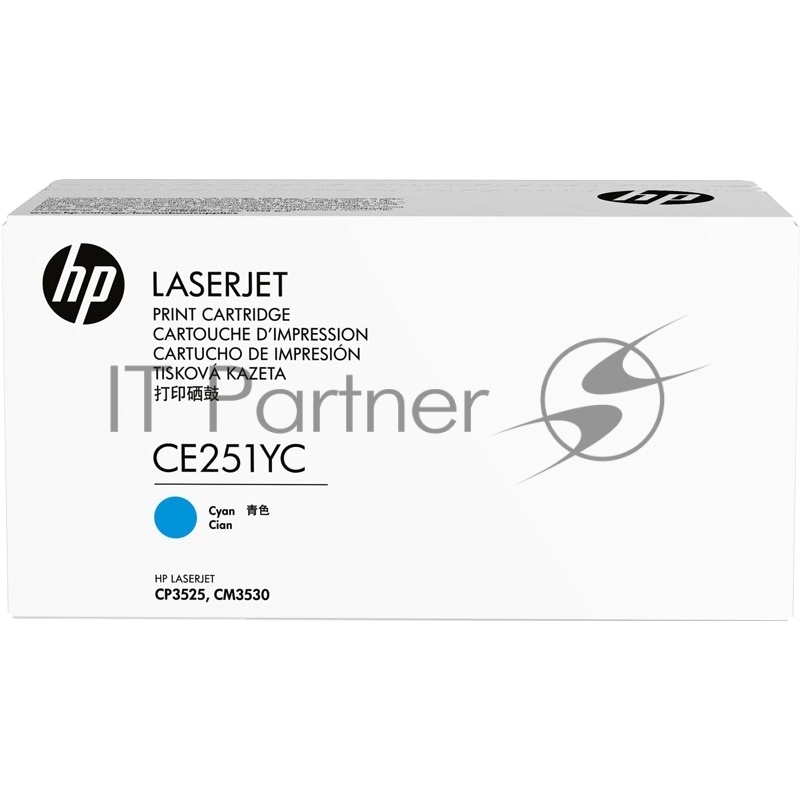 Тонер-картридж HP Contractual Cyan Optimized Original LaserJet Toner Cartridge (CE251YC)