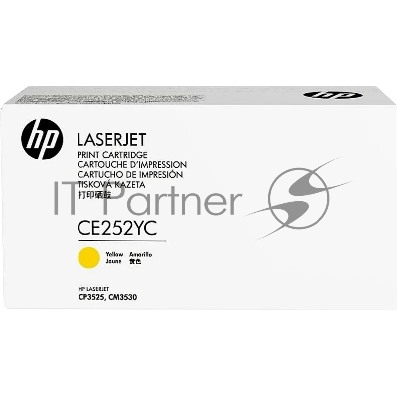 Тонер-картридж HP Contractual Yellow Optimized Original LaserJet Toner Cartridge (CE252YC)