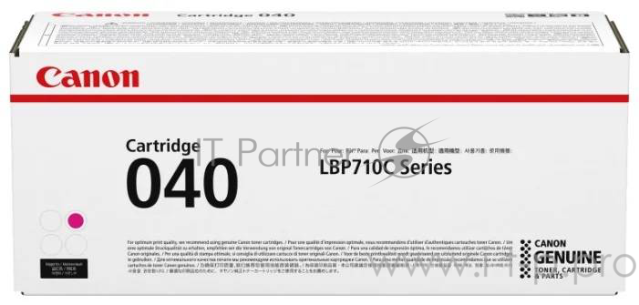 Тонер-картридж Canon Cartridge 040HM (0457C001) Magenta пурпурный, 10000 стр., для LBP-710Cx/712Cx