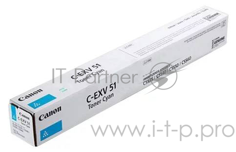 Тонер C-EXV 51L CYAN