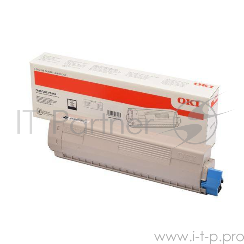 Тонер-картридж Oki C823 7К (black)