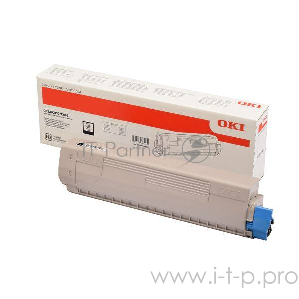 Тонер-картридж Oki C823 7К (black)
