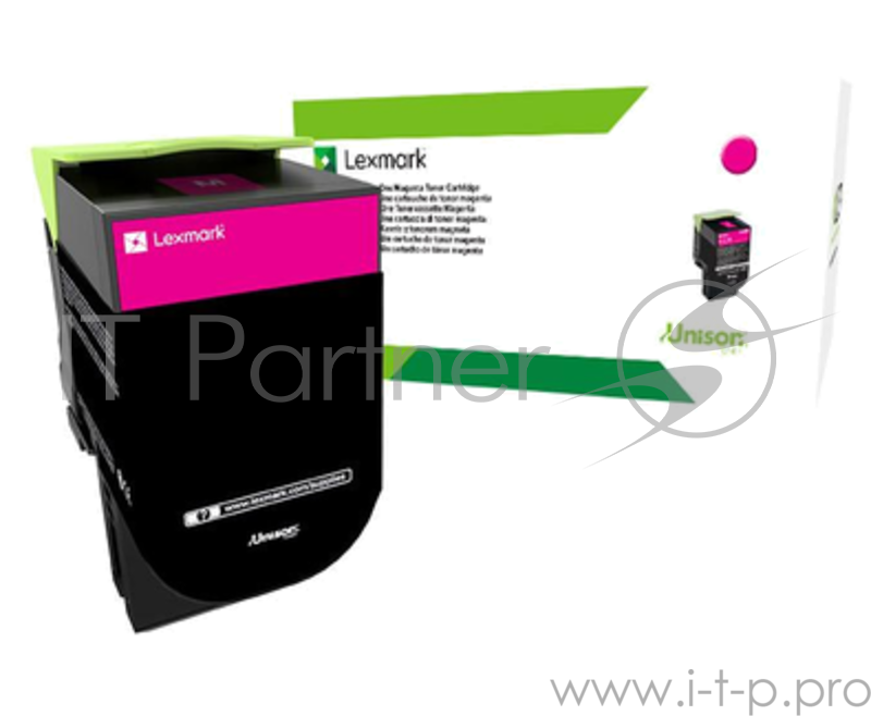 Картридж Lexmark CS310/410/510 3K Малиновый Return Program