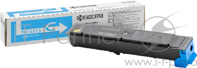 Тонер-картридж Kyocera TK-5215C (1T02R6CNL0), Cyan голубой, 15000 стр., для TASKalfa 406ci