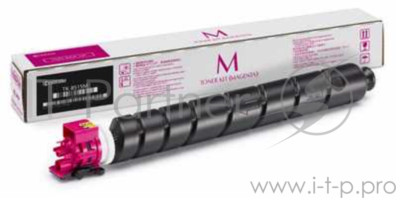 Тонер-картридж Kyocera TK-8515M (1T02NDBNL0/1T02NDBNL1), Magenta пурпурный, 20000 стр. A4, для TASKalfa 5052ci/6052ci