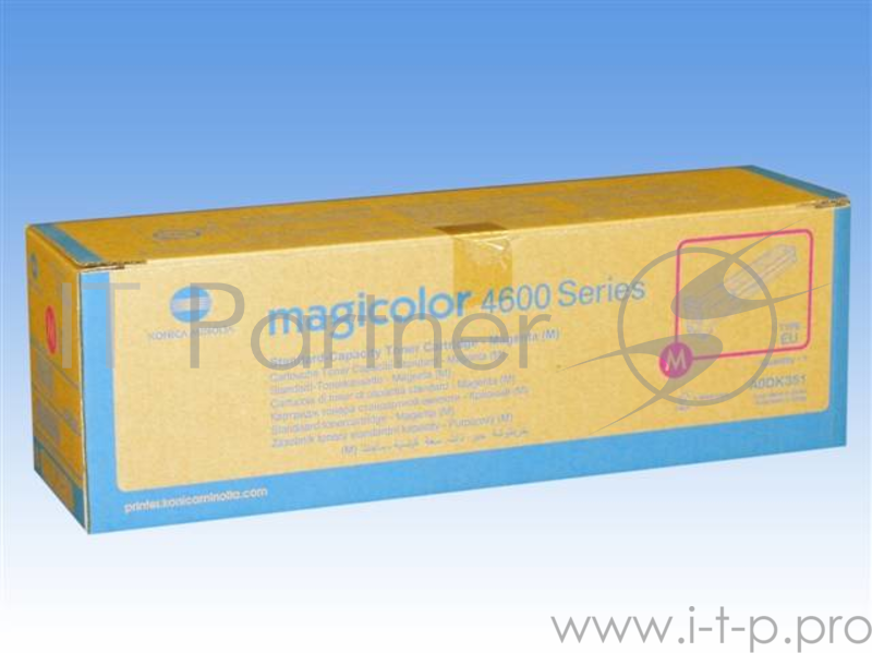 Тонер-картридж Konica-Minolta mc4650/4690MF/4695MF красный 4K