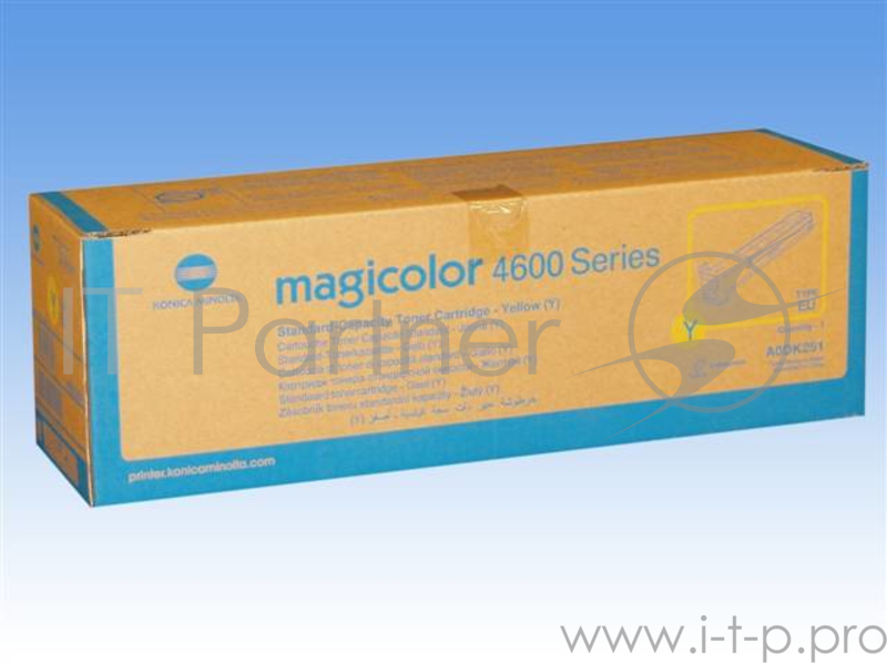 Тонер-картридж Konica-Minolta mc4650/4690MF/4695MF желтый 4K