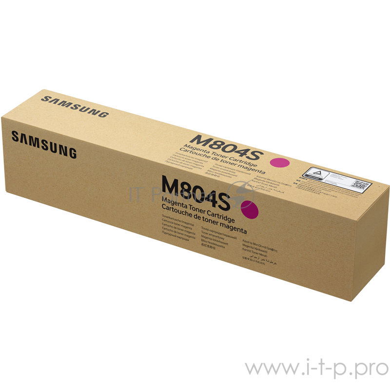 Тонер-картридж Samsung CLT-M804S Magenta Toner Cartridge, пурпурный, 15000 стр, для SL-X3280NR
