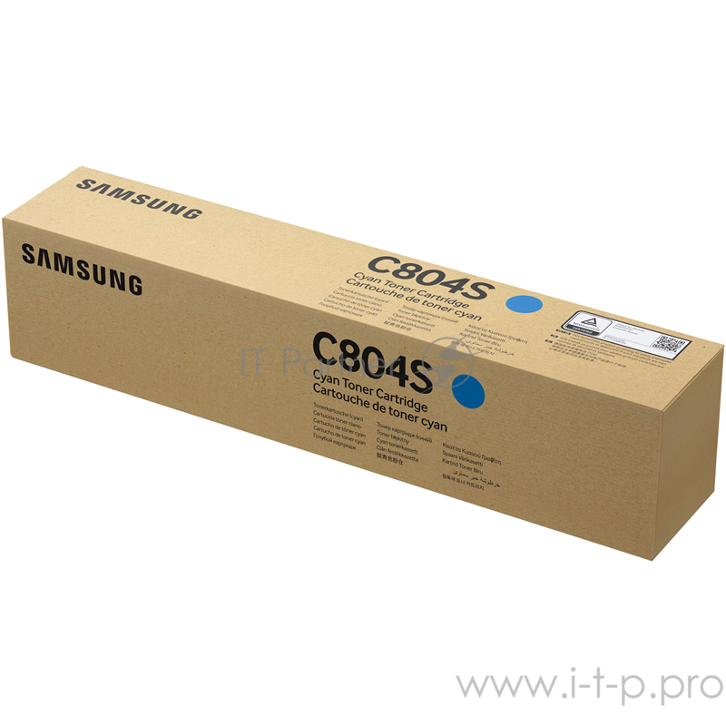 Тонер-картридж Samsung CLT-C804S Cyan Toner Cartridge, голубой, 15000 стр, для SL-X3280NR
