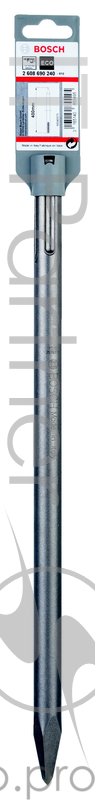 Буры SDS-Max,долота Bosch 2608690240 ПИКОВОЕ ЗУБИЛО ECO SDS MAX 400мм