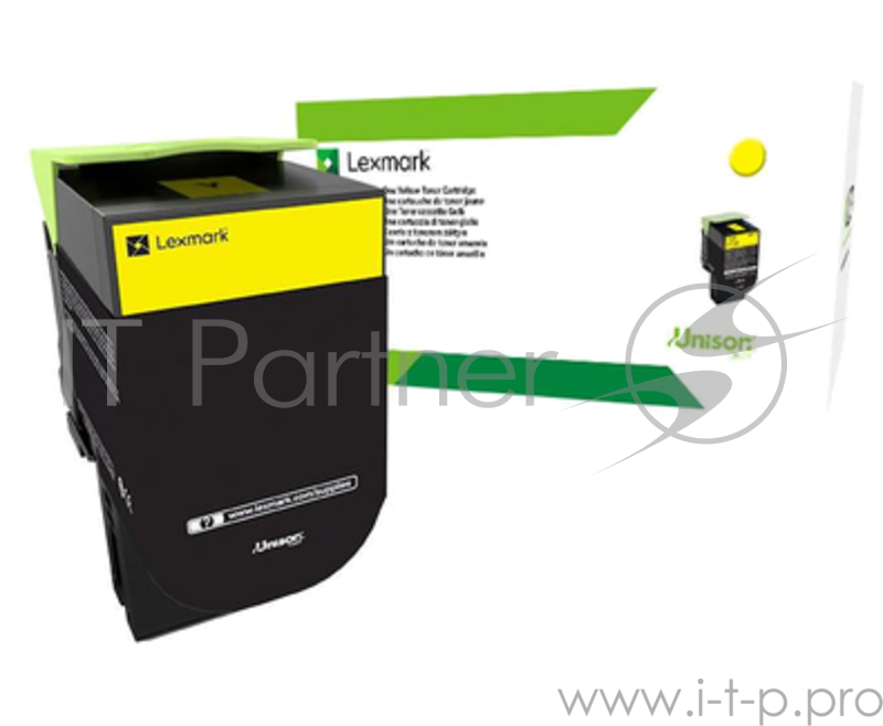 Картридж Lexmark CS310/410/510 3K Желтый Return Program