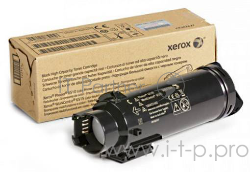 Тонер-картридж Xerox 106R03488 черный,black 5500 стр. (повышенной емкости), для Phaser 6510/6515 (Channels)