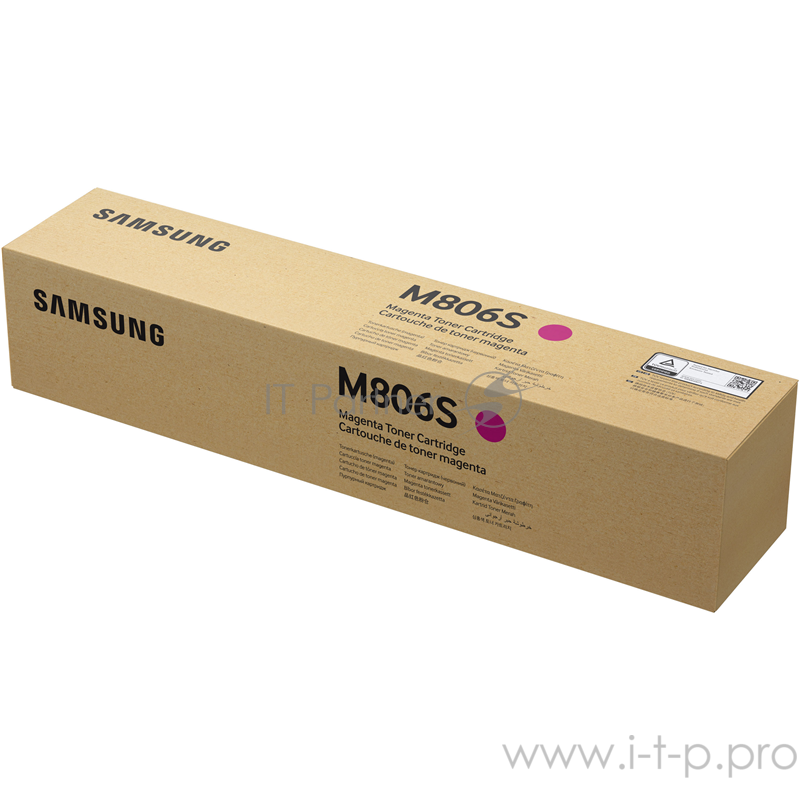 Тонер-картридж Samsung CLT-M806S/SEE пурпурный для SL-X7400GX/SL-X7500GX/SL-X7600 30000 стр.