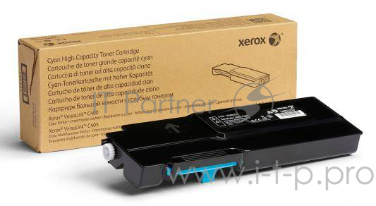 Тонер-картридж Xerox 106R03522 Cyan голубой, 4800 стр. (повышенной емкости) для VersaLink C400/C405 (Channels)