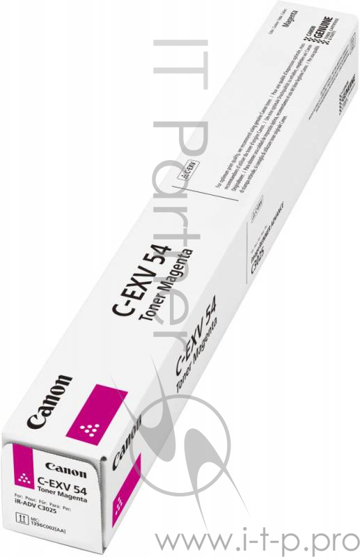 Тонер Canon C-EXV54M 1396C002 пурпурный туба для копира C3025i