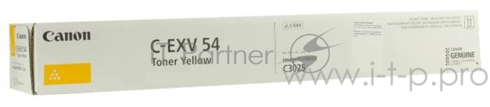 Тонер Canon C-EXV54Y 1397C002 желтый туба для копира C3025i