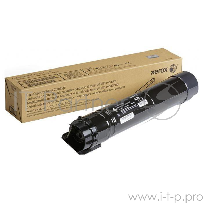 Тонер-картридж Xerox 106R03396 Black черный, 31000 стр. (повышенной емкости), для VersaLink B7025/7030/7035