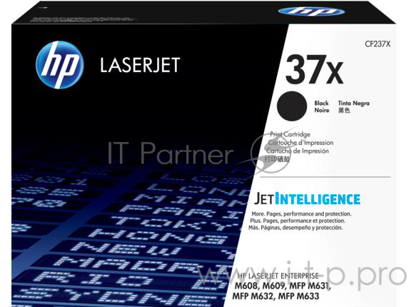 Картридж HP 37X High Yield Black для HP LaserJet (CF237X) 25000 стр