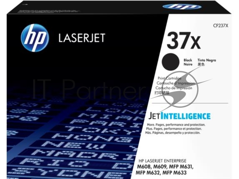 Картридж HP 37X High Yield Black для HP LaserJet (CF237X) 25000 стр