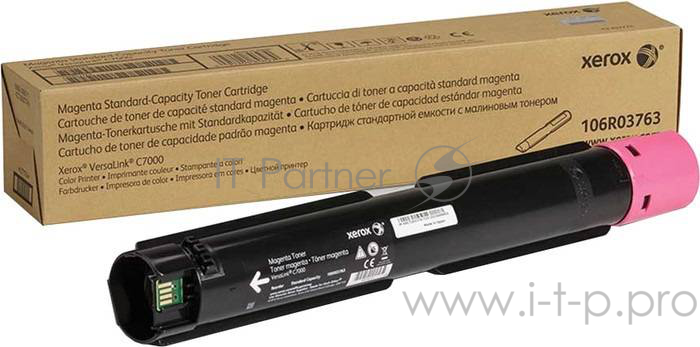 Тонер XEROX 106R03767 пурпурный,magenta (10100 стр) для XEROX VersaLink C7000 (Channels)