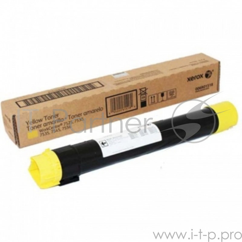 Тонер XEROX 106R03766 желтый,yellow (10100 стр) для XEROX VersaLink C7000 (Channels)