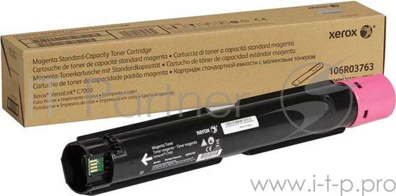 Тонер XEROX 106R03771 пурпурный,magenta (3300 стр) для XEROX VersaLink C7000 (Channels)