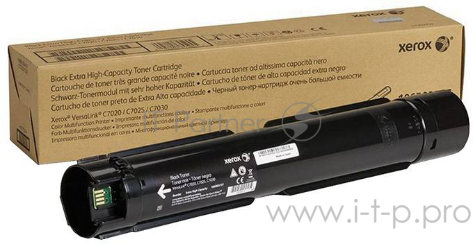 Тонер XEROX VersaLink C7020/7025/7030 черный (23,6K)