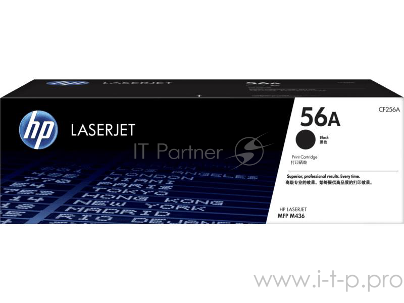 Тонер-картридж HP 56A Black LaserJet Toner Cartridge
