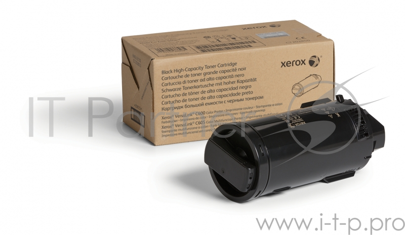 Тонер XEROX 106R03915 черный,black (12200 стр) для XEROX VersaLink C600/C605 (Channels)