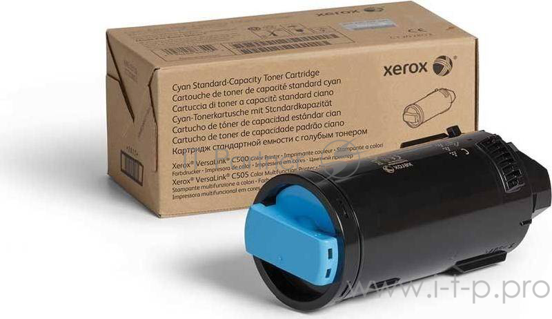 Тонер XEROX 106R03881 голубой,cyan (5200 стр) для XEROX VersaLink C500/C505 (Channels)