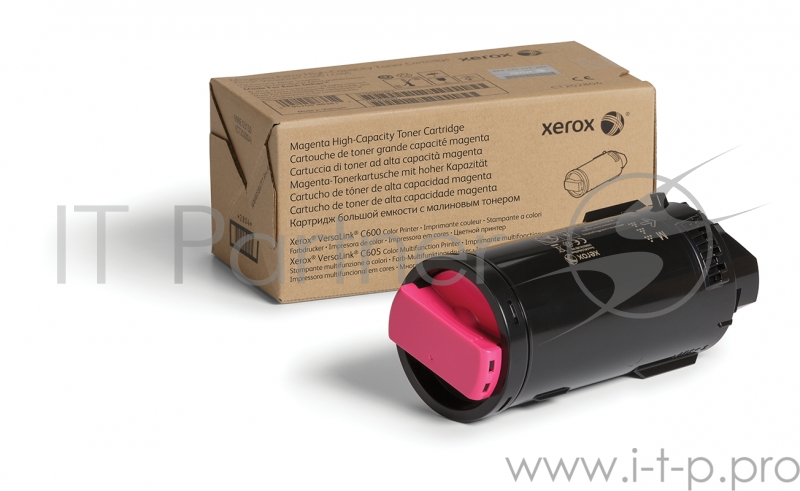 Тонер XEROX 106R03913 пурпурный,magenta 106R03913 для XEROX VersaLink C600/C605 (Channels)