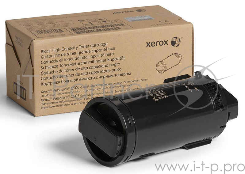 Тонер XEROX 106R03880 черный,black (5000 стр) для XEROX VersaLink C500/C505 (Channels)