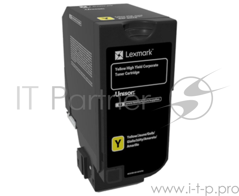 Картридж Lexmark CX725 Yellow High Yield Return Program Toner Corporate Cartridge