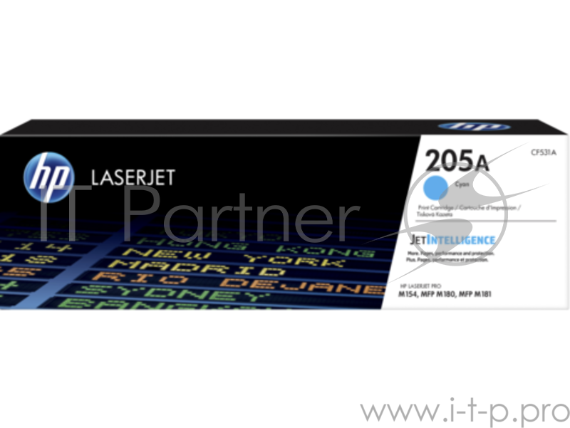Тонер-картридж HP 205A Original Cyan LaserJet Toner Cartridge