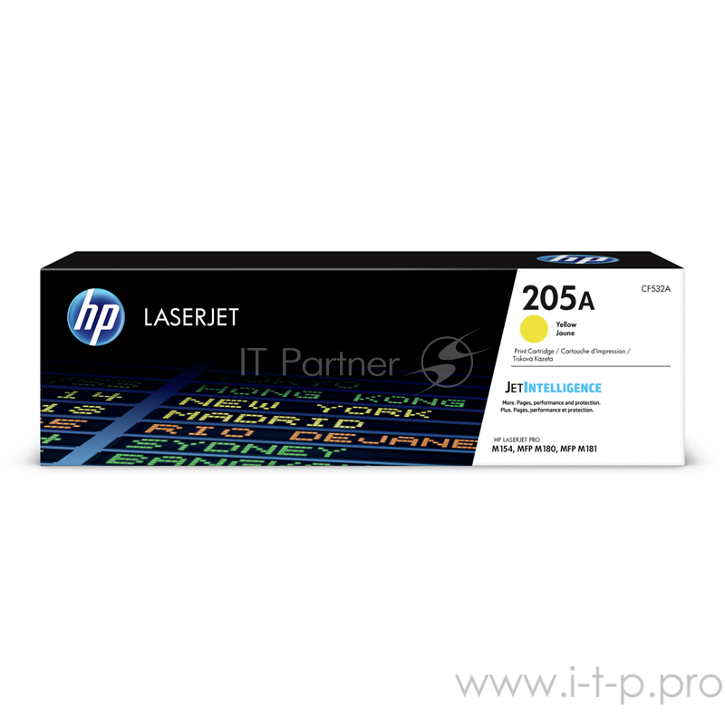 Тонер-картридж HP 205A Original Yellow LaserJet Toner Cartridge
