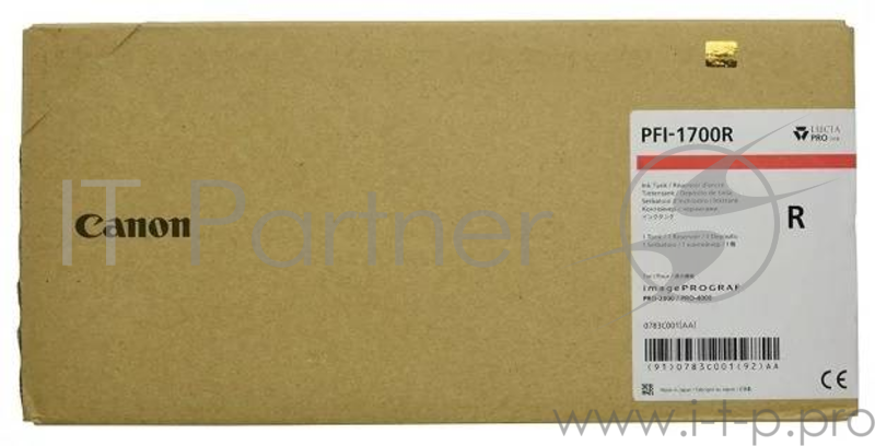 Картридж CANON PFI-1700 Red