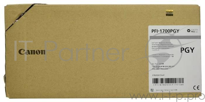 Картридж CANON PFI-1700 Photo Grey
