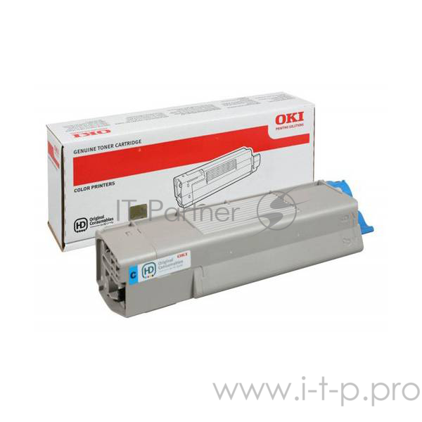 Тонер-картридж Oki C532/C542/MC573/MC563 1.5K (cyan)