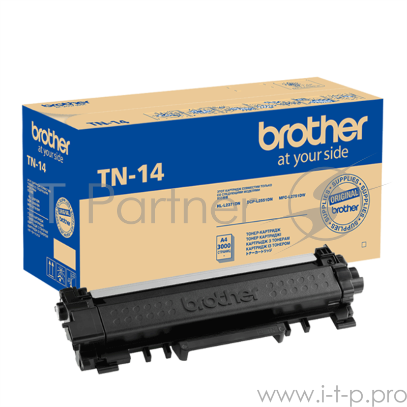 Тонер Картридж Brother TN-14 черный (4500стр.) для Brother