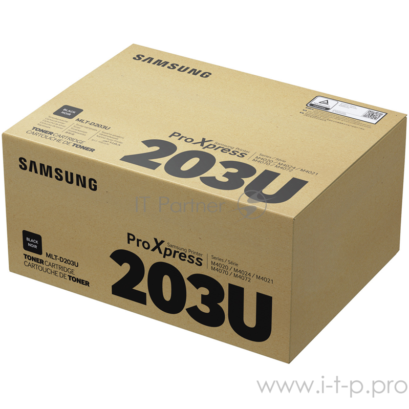 Тонер Картридж SAMSUNG MLT-D203U/ SU917A черный (15000стр.) для Samsung SL-M4020/4070