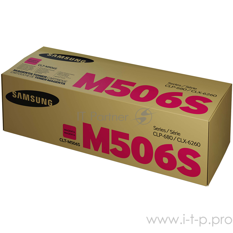 Тонер Картридж SAMSUNG CLT-M506S/ SU316A пурпурный (1500стр.) для Samsung CLP-680/CLX-6260