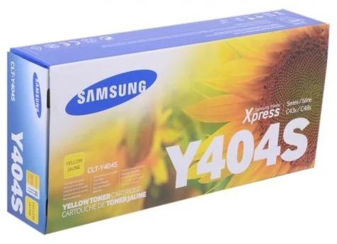 Тонер Картридж Samsung CLT-C404S ST974A голубой (1000стр.) для Samsung SL-C430/C480