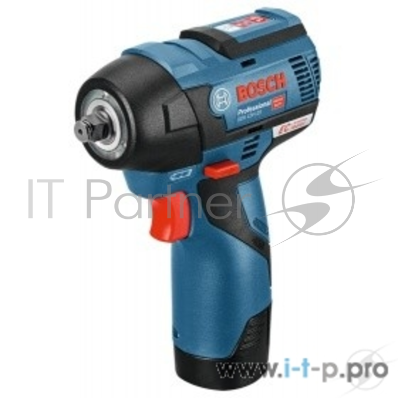 Дрель, Шуруповерт Bosch GDS 12V-115 гайковёрт аккумуляторный ударный 06019E0103 { 12 В, 3100 уд/мин, 115 Нм, 2600 об/мин }