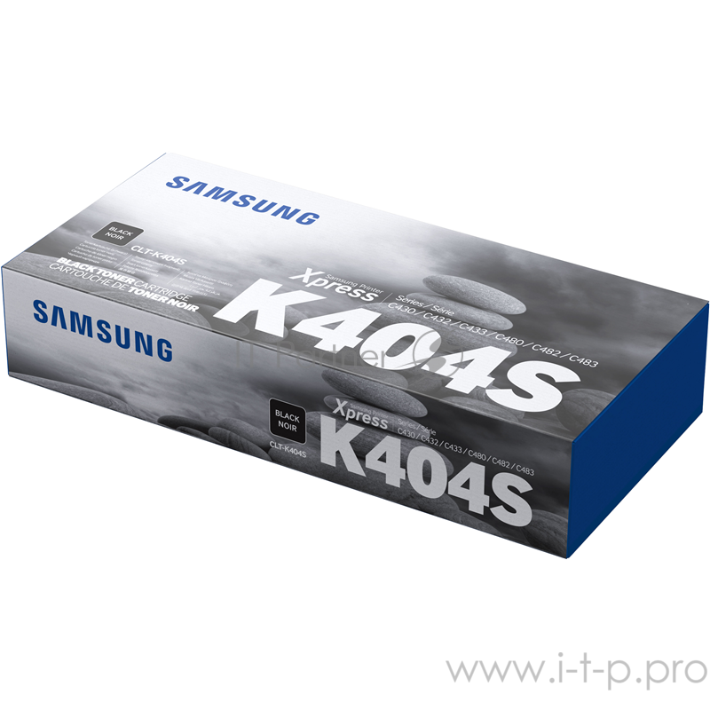 Тонер Картридж SAMSUNG CLT-K404S/ SU108A черный (1500стр.) для Samsung SL-C430/C480