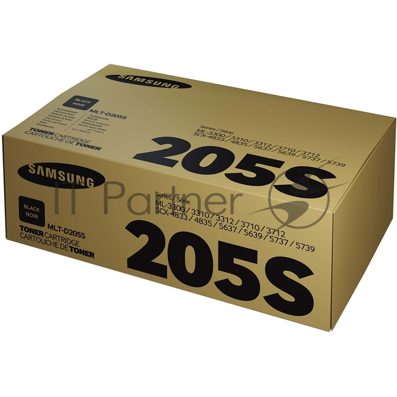 Тонер Картридж SAMSUNG MLT-D205S SU976A черный (2000стр.) для Samsung ML-3310/3710/SCX-5637/4833