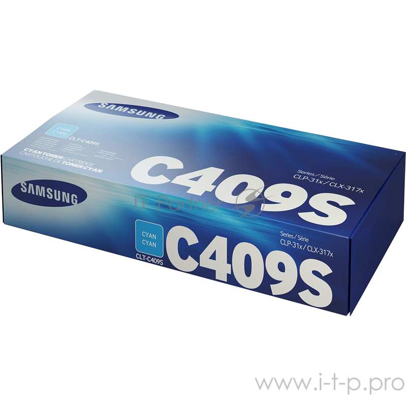 Тонер Картридж SAMSUNG CLT-C409S/ SU007A голубой (1000стр.) для Samsung CLP-310/315/CLX-3170FN