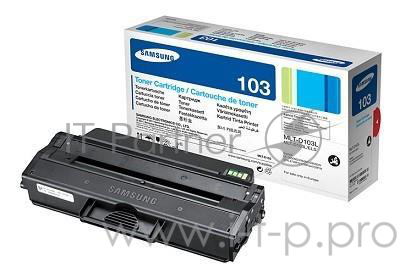 Тонер Картридж SAMSUNG MLT-D103L/ SU718A черный (2500стр.) для Samsung ML-2950ND/2955ND/2955DW