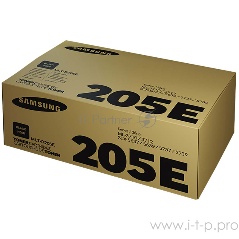 Тонер Картридж SAMSUNG MLT-D205E/ SU953A черный (10000стр.) для Samsung ML-3710/SCX-5637/5737