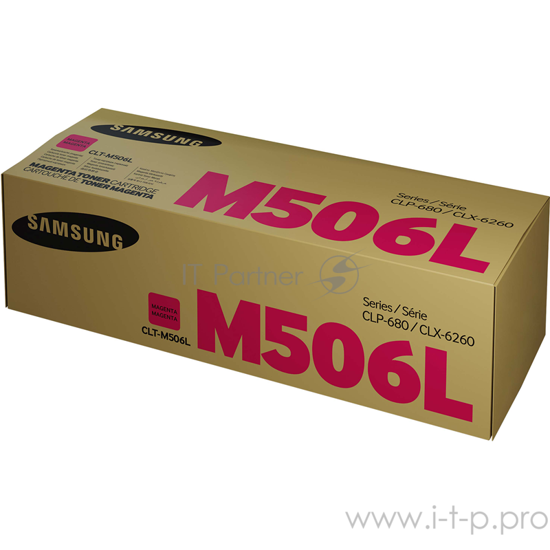 Тонер-картридж Samsung CLT-M506L High Yield Magenta Toner Cartridge